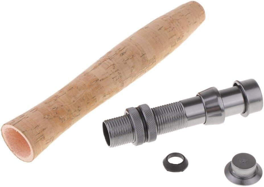 Fishing Rod Cork Handle Grip &Reel Seat Kit Replacement DIY Fly Rod Building