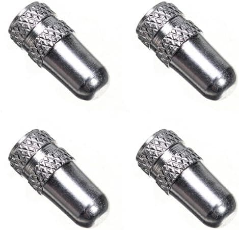 4 Pcs Presta Bicycle MTB Valve Caps French High Pressure Anodized Dust Cover 4 Colors