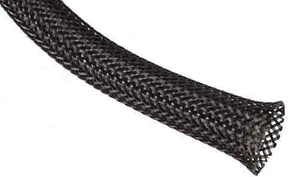 Electriduct 1/4" Fray Resistant Clean Cut Expandable Braided Sleeving - 100 Feet