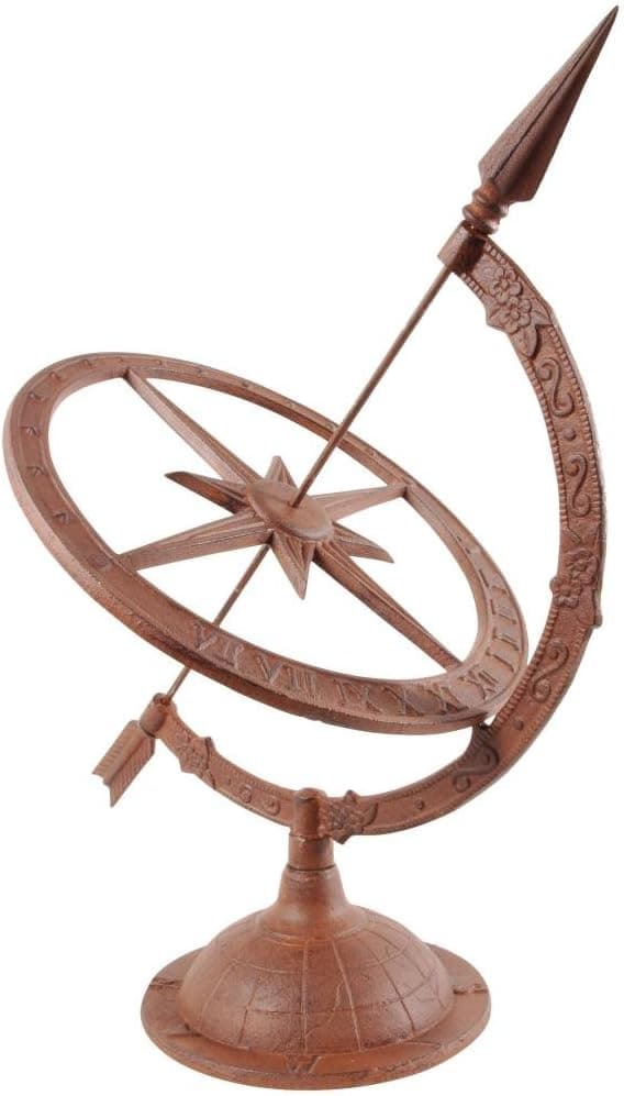 Esschert Design Large Cast Iron Sundial (TH36)