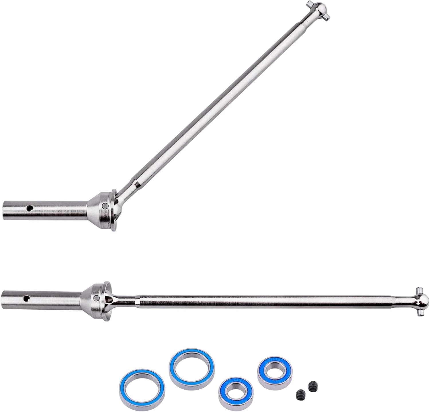Steel Drive Shaft Set CVD for Arrma 1/8 Kraton/Outcast/Notorious 6S BLX Upgrades Parts (Rear)