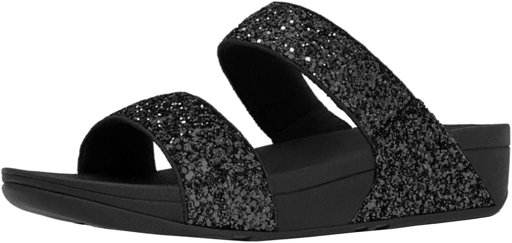 FitFlop Womens Glitterball Slide Sandals