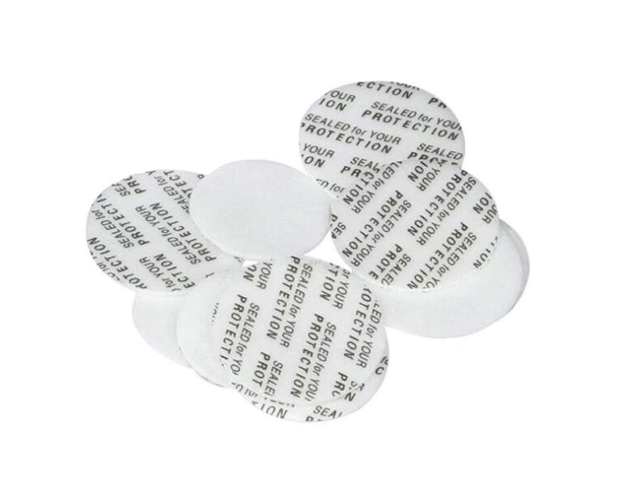 100Pcs Small Mini Pressure Sensitive Foam Seal Tamper Resistant Seals for Cosmetic Bottles Cases Jars Cap Liners Tamper Seal Cap Liner (Diameter 3.5cm/1.37inch)