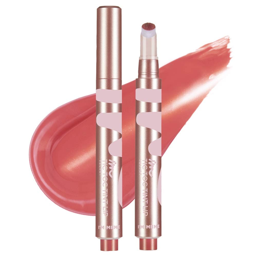 I'M MEME I'M Tictoc Tint Lip Velvet | Velvet-Matte Lip Stain | 005 Innocent Beige | K-Beauty