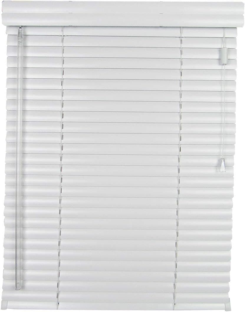 Spotblinds - Custom Made - 1" Choice Aluminum Mini Blinds - Outside Mount - 18"-29" in Width by 24"-42" in Length - Choose Color from White - Tan - Silver (27" W x 37" L)