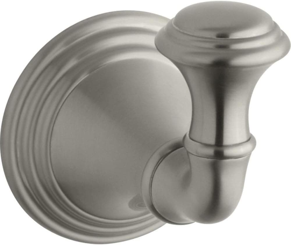 KOHLER 10555-Bn Devonshire Robe Hook, Brushed Nickel