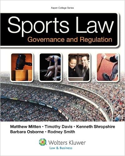 Sports Law: Governance and Regulation (Aspen College)