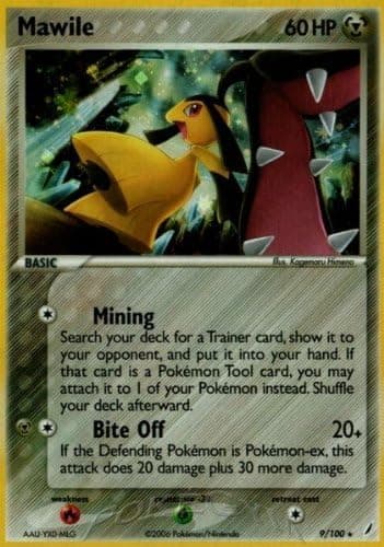 Pokemon - Mawile (9) - EX Crystal Guardians - Holofoil