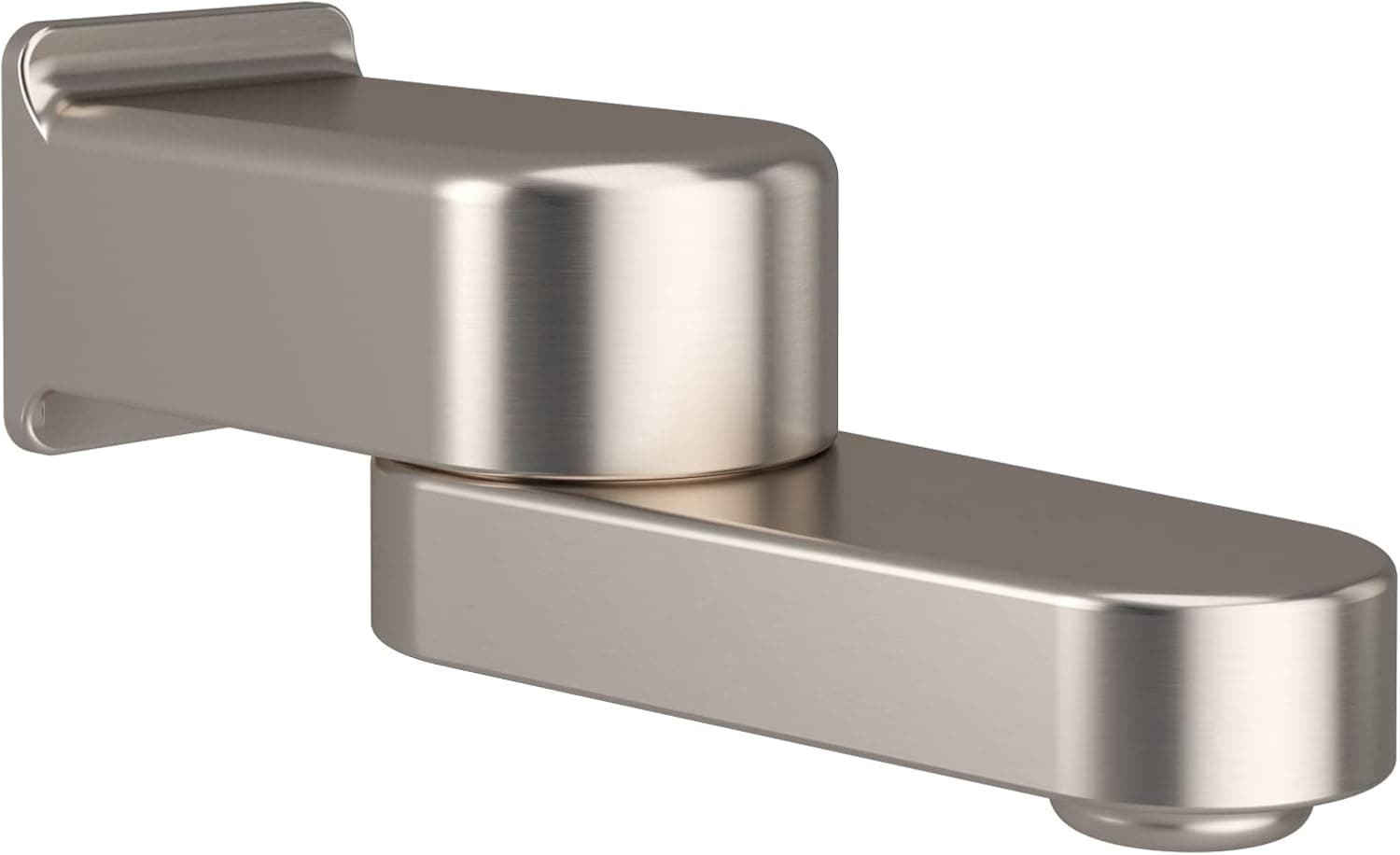 PULSE ShowerSpas 3011-TS-BN Fold Away Tub Spout and Diverter, 1/2" NPT Connection, Brushed-Nickel