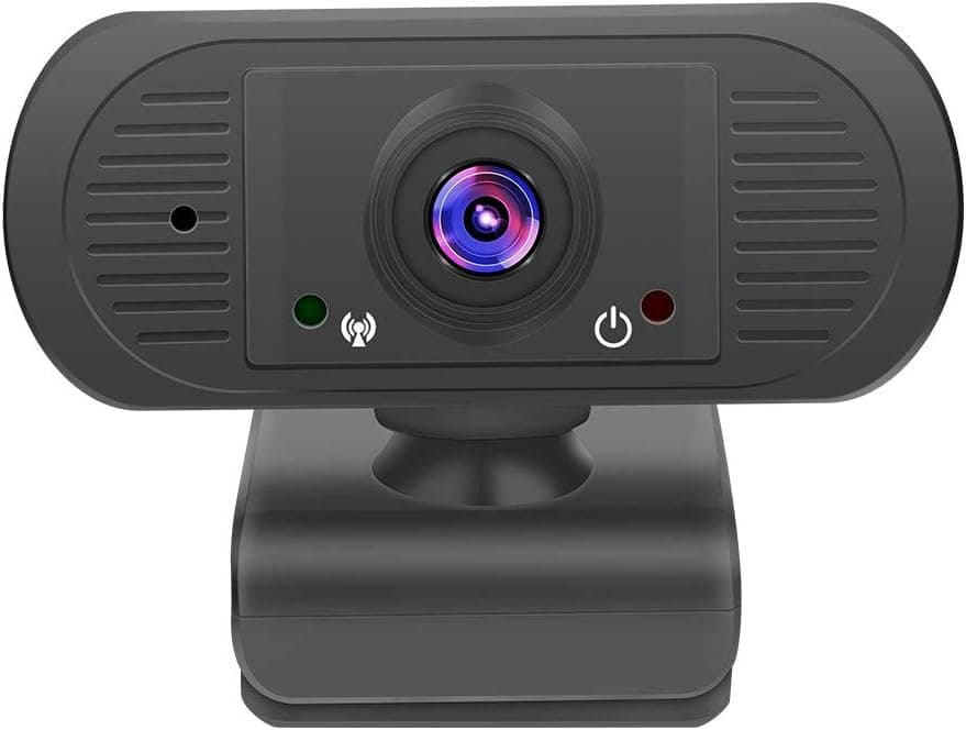 LOPXBTA Webcam, HD 1080P Webcam with Microphone, Suitable for Video Calls and Recording Videos (A Model)