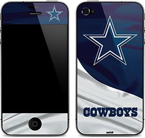Skinit Decal Phone Skin Compatible with iPhone 4&4s - Officially Licensed NFL Dallas Cowboys Design