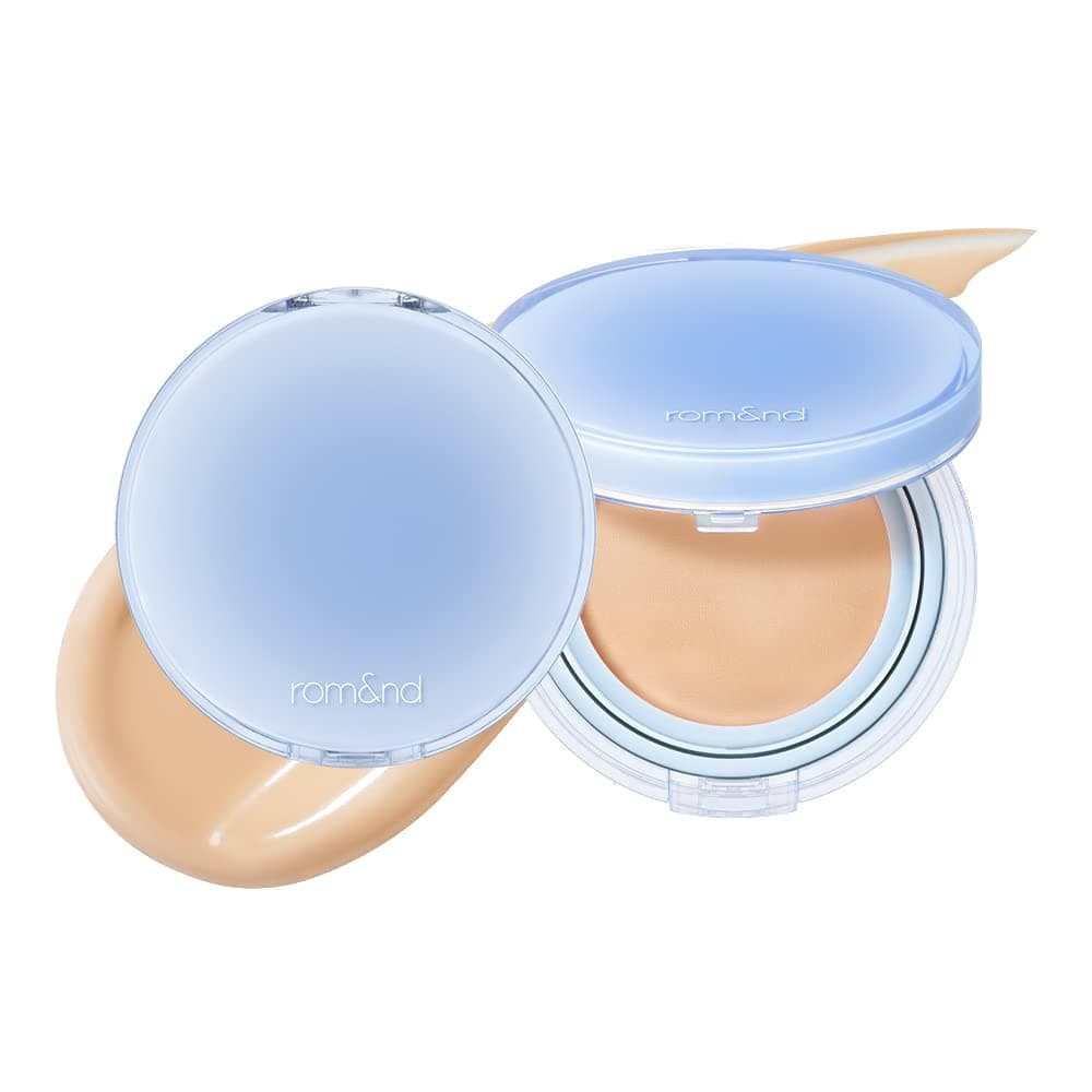 rom&nd Bare Water Cushion 20g (04 Beige 23), Healthy hydrated, Instant hydration, Comfortable skin, Long lasting, Extra moist, Glow, Vegan