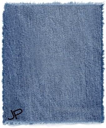 Denim Patch for Jeans made from Recycled Jeans, Iron-on, - Simple