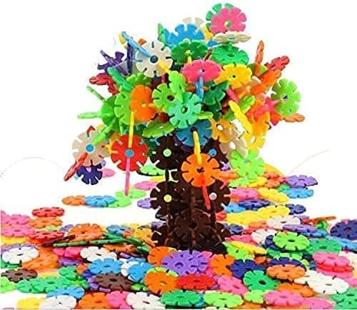 DEJUN Interlocking Building Blocks Children's Toys-Toddler Building Blocks Educational Toys Set (400 Pieces)-06