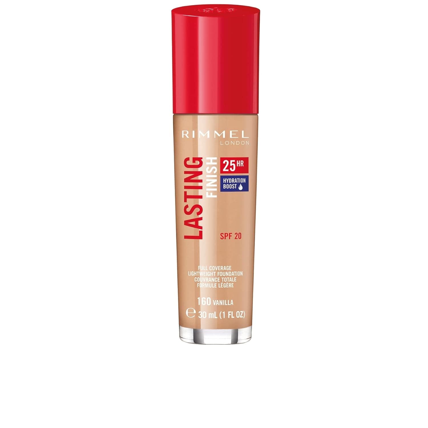 Rimmel Lasting Finish 25HR Foundation, 160 Vanilla