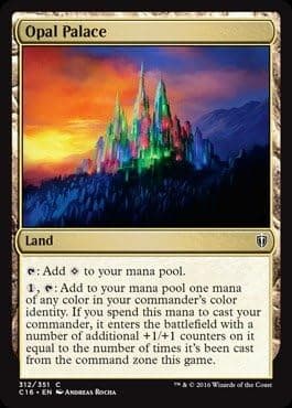 Magic The Gathering - Opal Palace (312/351) - Commander 2016