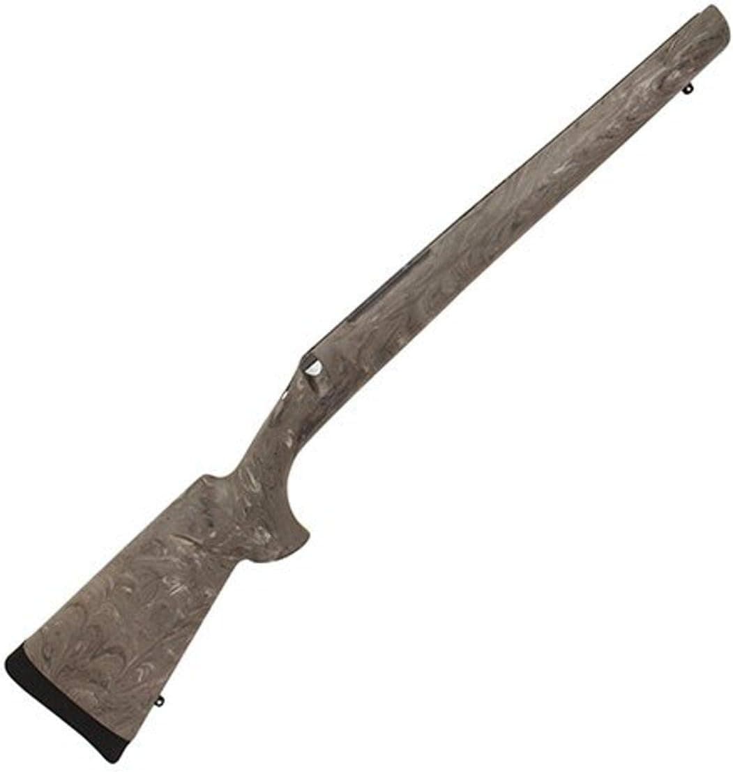 Hogue 70803 Remington 700 Bdl Long Action OverMolded Stock, Standard Barrel, Full Bed Block Ghillie Green