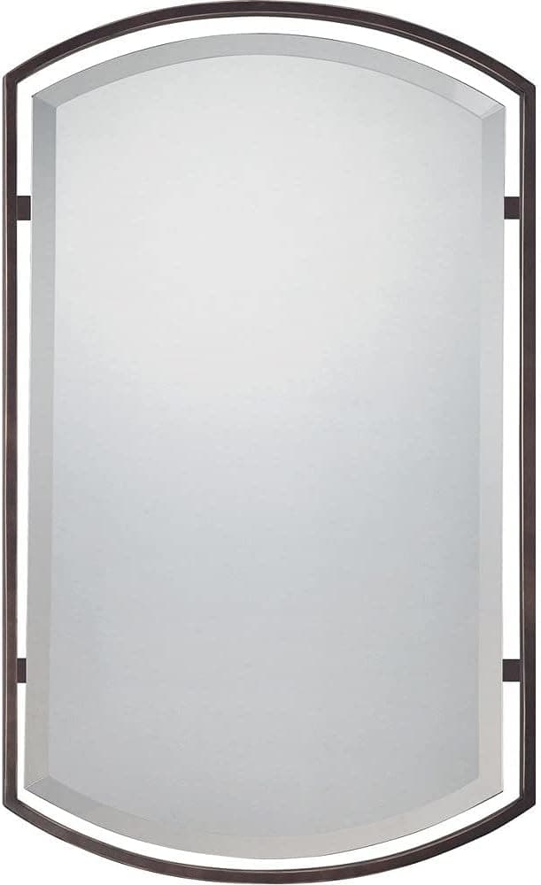 Quoizel Lighting QR1419PN Breckenridge - 35 Inch Mirror, Finish Color: Palladian Bronze