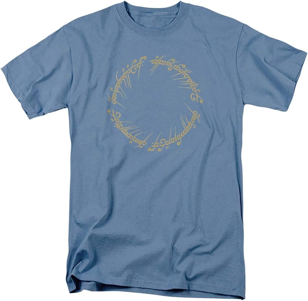 The Lord of The Rings One Ring Unisex Adult T Shirt for Men and Woman