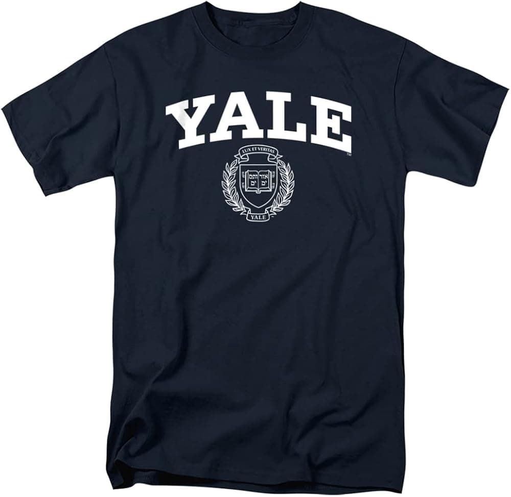 Yale University Official Unisex Adult T Shirt Collection