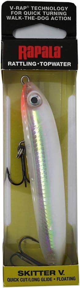 Rapala Skitter V Casting Topwater Fishing Lure | 10cm | 14g