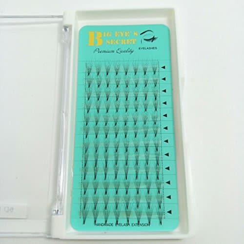 6D Short Stem Premade Volume Fans Eyelash Extensions 12-15mm 0.07 D-Curl Eyelashes for Makeup and Beauty Large Quantities In Stock Support Logo Customization (12mm)