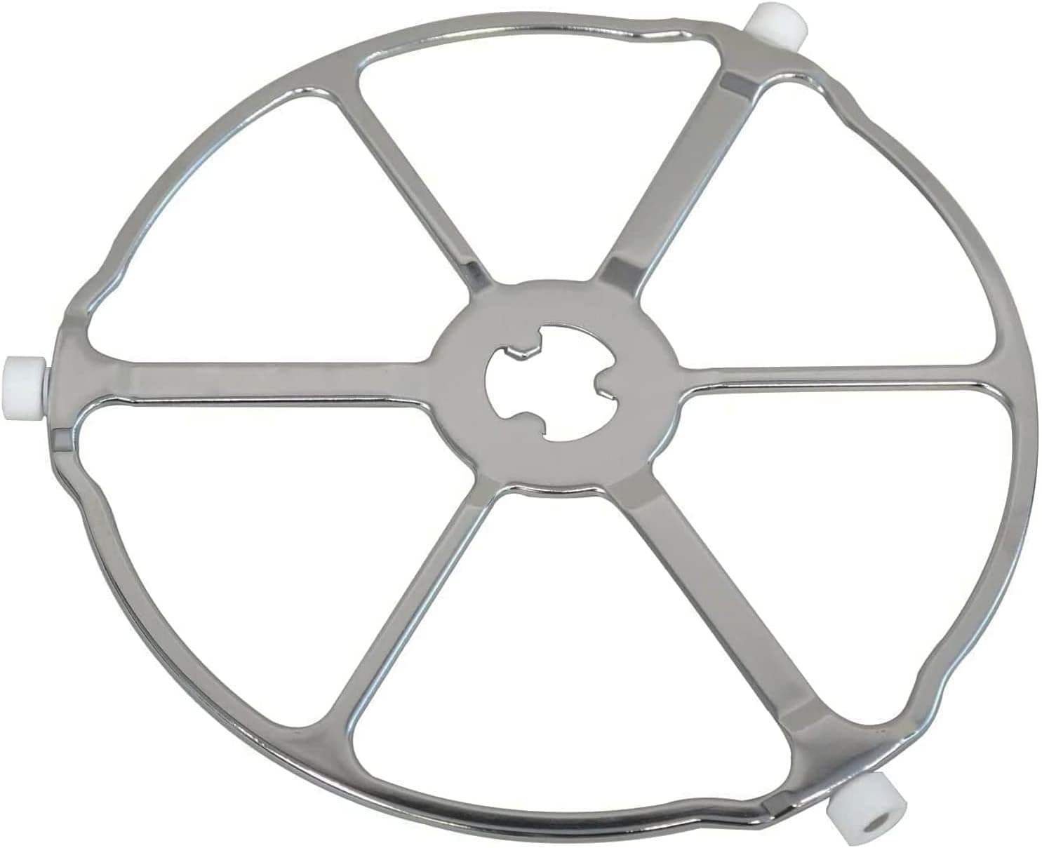 WB02X32600 Glass Tray Support Ring - Compatible GE Microwave Parts - Replaces AP6871921 4929164 PS12709805 - It is Located Under The Glass Tray - Made of Durable Materials