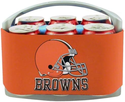 NFL Cleveland Browns Cool Six Cooler, Orange