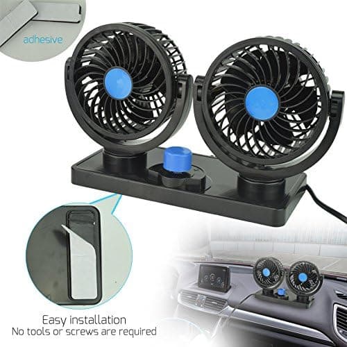 DIGITNOW! 6 inch Car Clip Fan Automobile Vehicle Car Cooling Fan