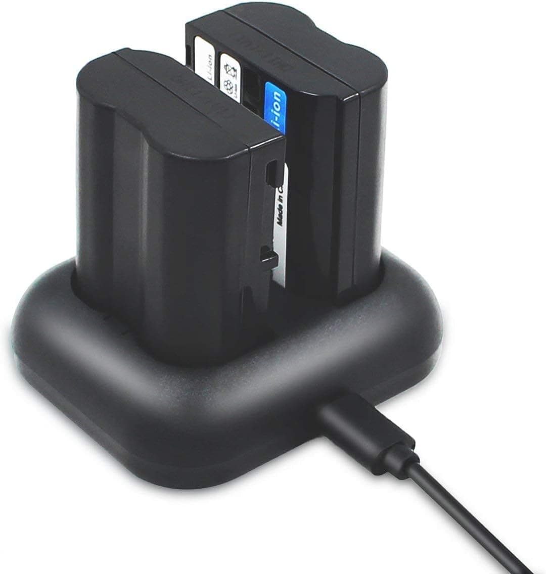 ENEGON EN-EL15 Replacement Battery (2-Pack) and Rapid Dual Charger Kit for Nikon EN-EL15/15a and Compatible with Nikon Z6 Z7 D500 D600 D610 D750 D800 D810, D810a D850 D7100 D800e D7000 D7200