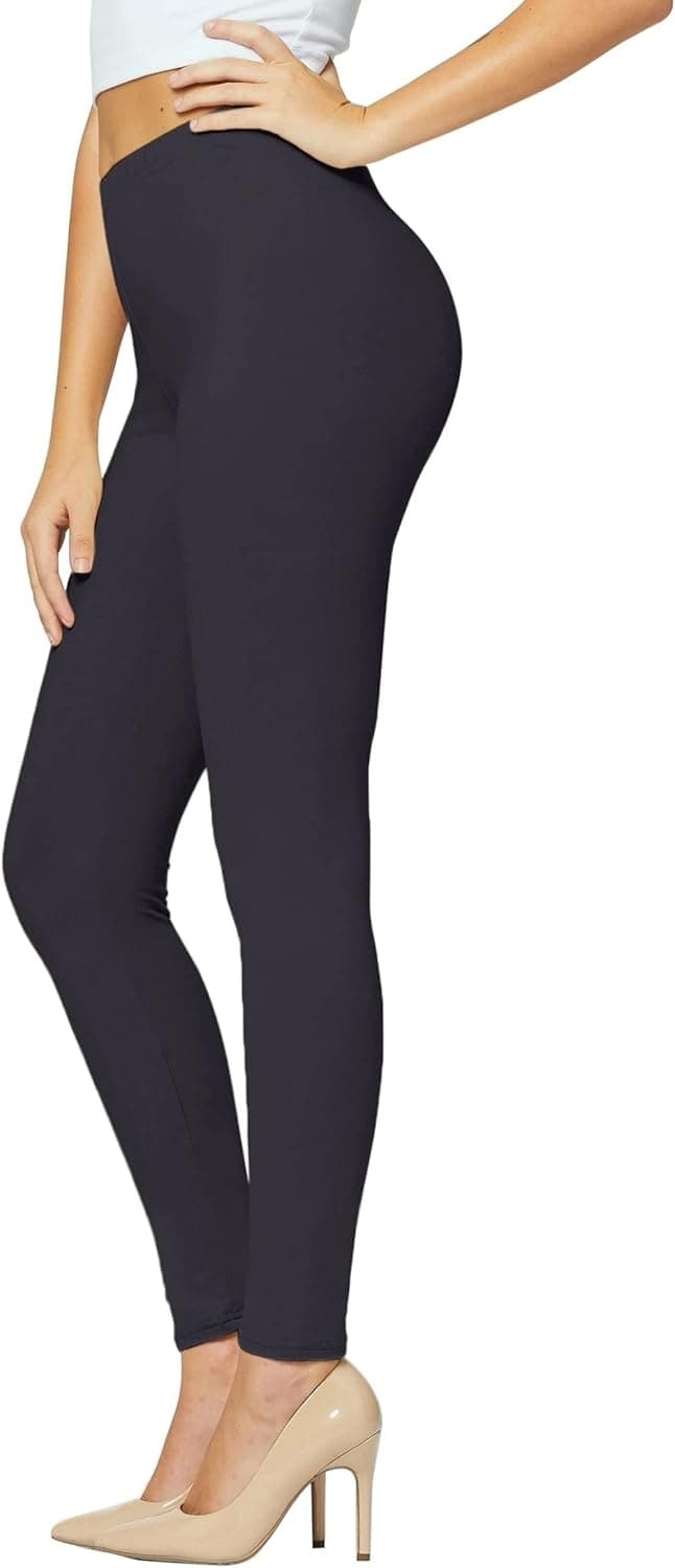 Conceited High Waist Leggings in Shorts, Capri and Full Length - Buttery Soft - 1" High Waistband - Regular and Plus Size