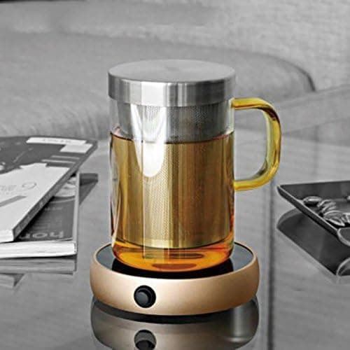 Coffee Warmer silicone Electronic Teapot Warmer Blooming Coffee Selling Cup Warmer Heater 220V Home Kitchen Office Random Color