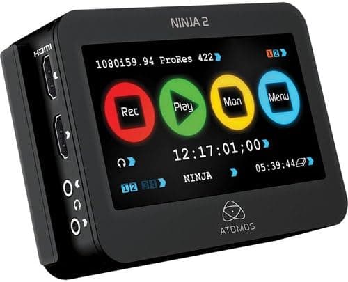 Atomos ATOMNJA003 Ninja-2 10-Bit HDMI DSLR Video Hard Disk Field Recorder