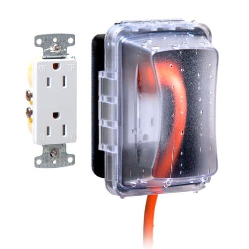 TayMac MD510C 15-Amp Decorator Duplex/Deep Cover Combo