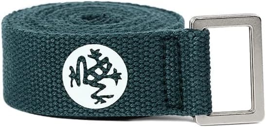Manduka Unfold Yoga Strap - Lightweight Cotton, Secure, Slip Free Support, Various Sizes and Colors