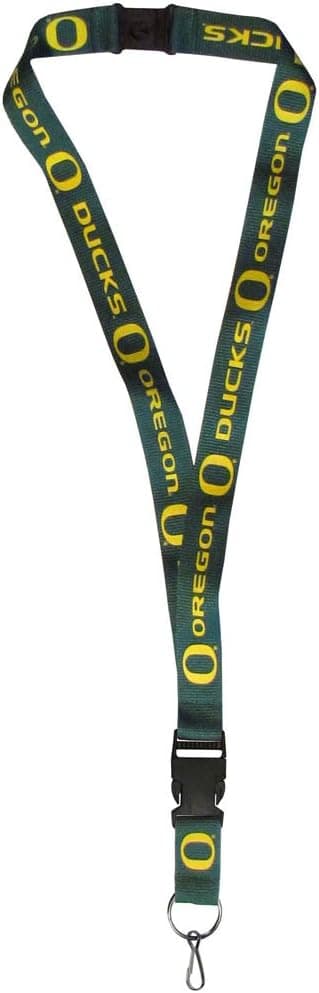 Siskiyou NCAA Oregon Ducks Lanyard, Green, 21-Inch