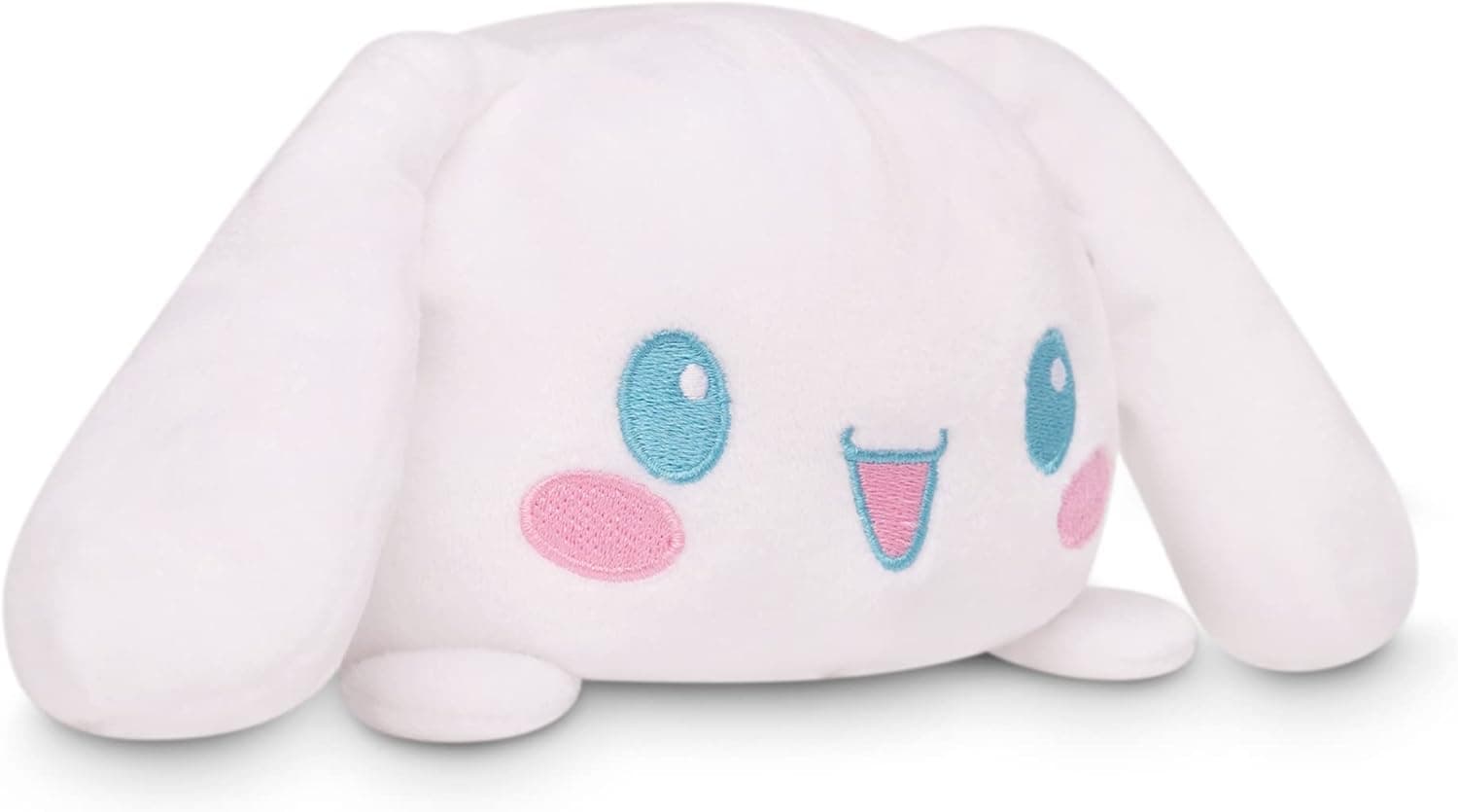 TeeTurtle - The Officially Licensed Original Sanrio Plushie - Cinnamoroll - Cute Sensory Fidget Stuffed Animals That Show Your Mood