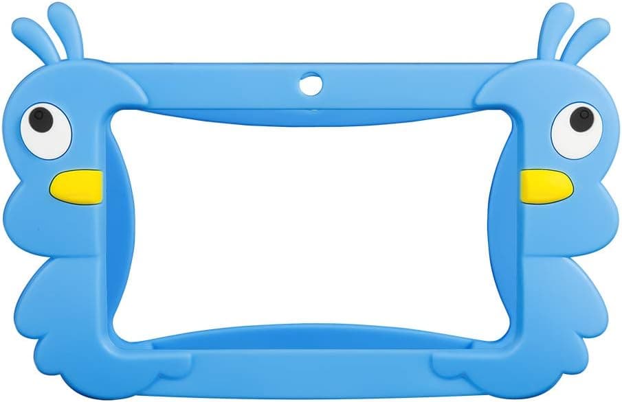 7 Kids Tablet Case Tablet Case for Kids Portable Shockproof Protective Case Cover for TOPELOTEK Kids Tablet (Blue)