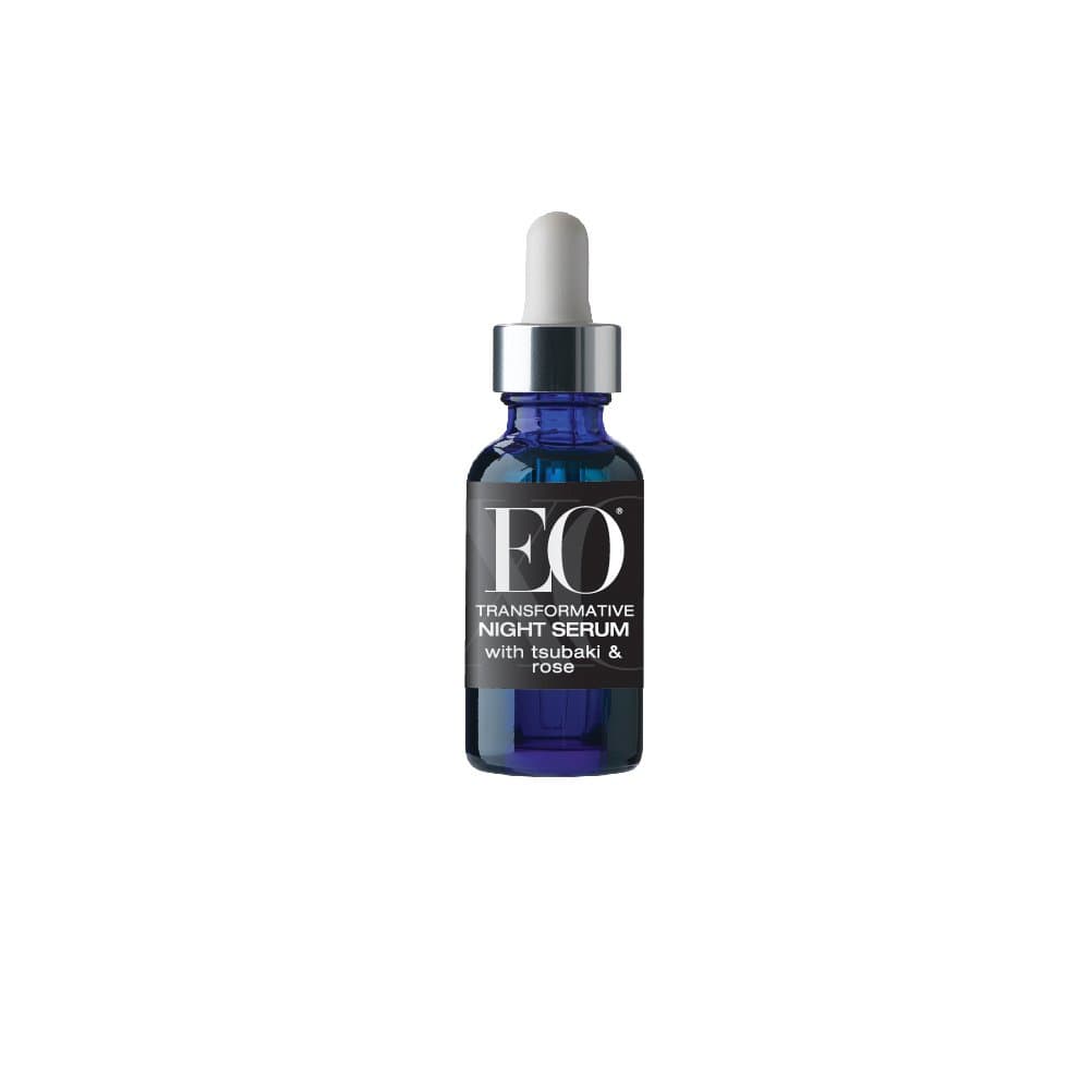 EO Ageless Skin Care Transformative Night Serum with Tsubaki and Rose, 1 Ounce