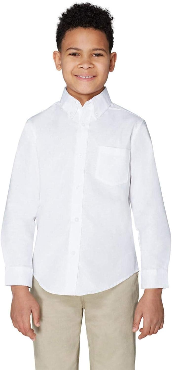 French Toast Men's Long Sleeve Oxford Shirt