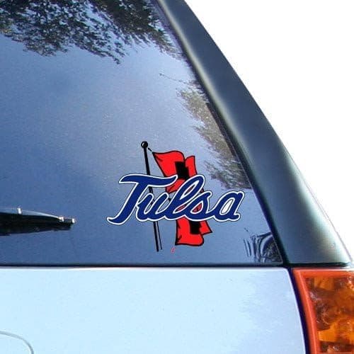 Wincraft NCAA Tulsa Golden Hurricane 5.75" x 4.5" Ultra Car Decal