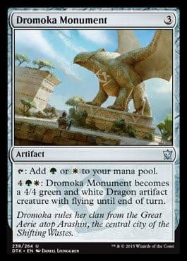 Magic The Gathering - Dromoka Monument (238/264) - Dragons of Tarkir