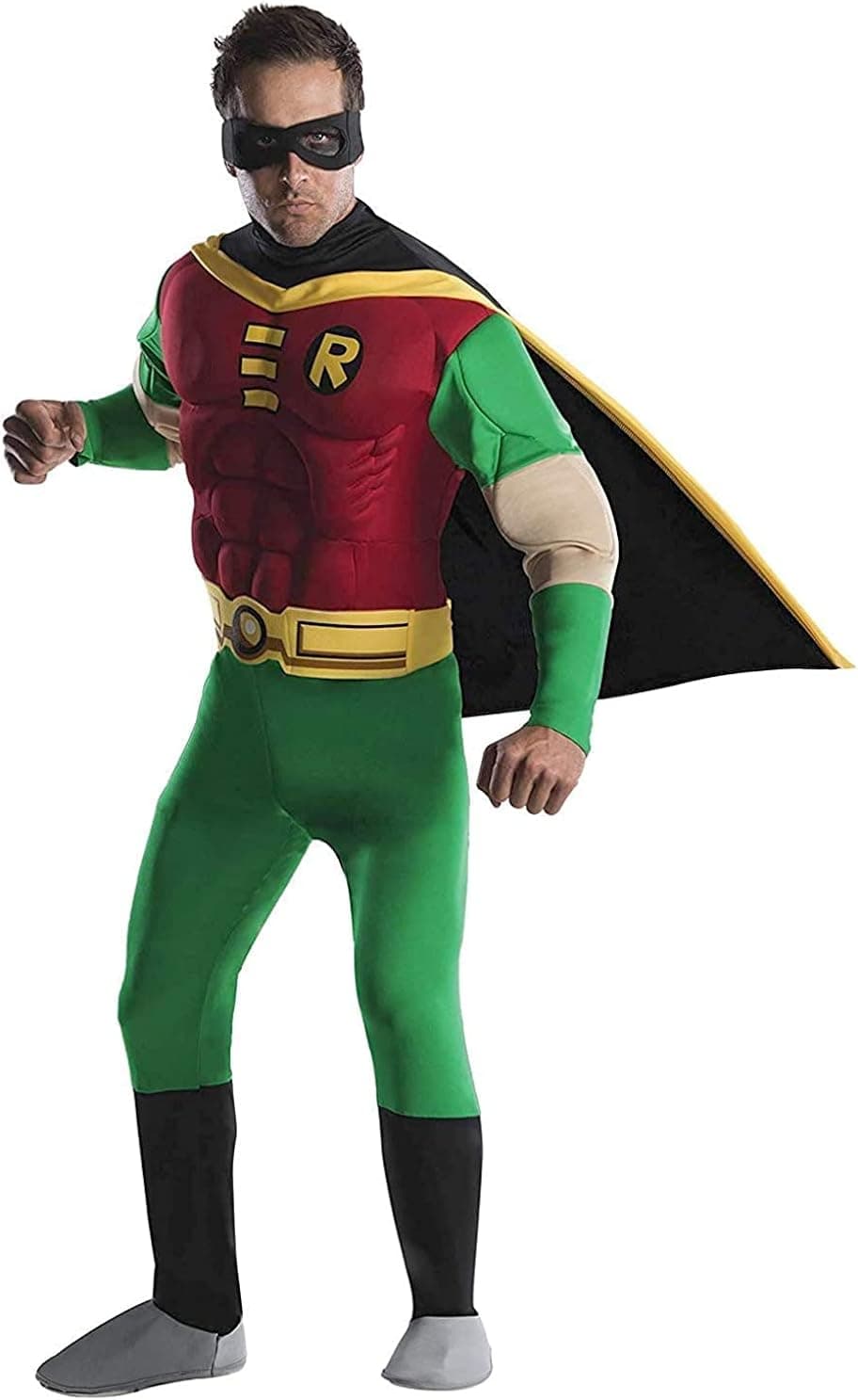 DC Comics Deluxe Muscle Chest Robin Adult Costume