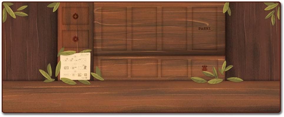Parks Neoprene Playmat: Protect Your Game and Play Outside or at a Restaurant (Includes Storage tub)