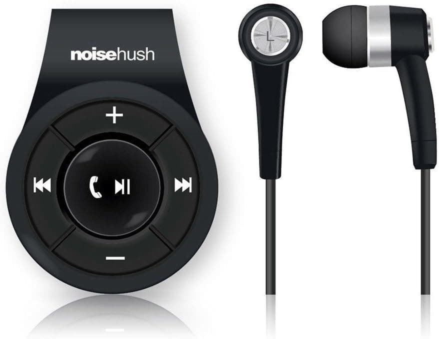 Ns560 Noisehush Black Clip-on Bluetooth Wireless Headset for All Phones Ipod New