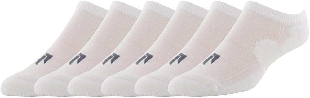 Pree Men's No-Show Athletic Socks (6-Pack)