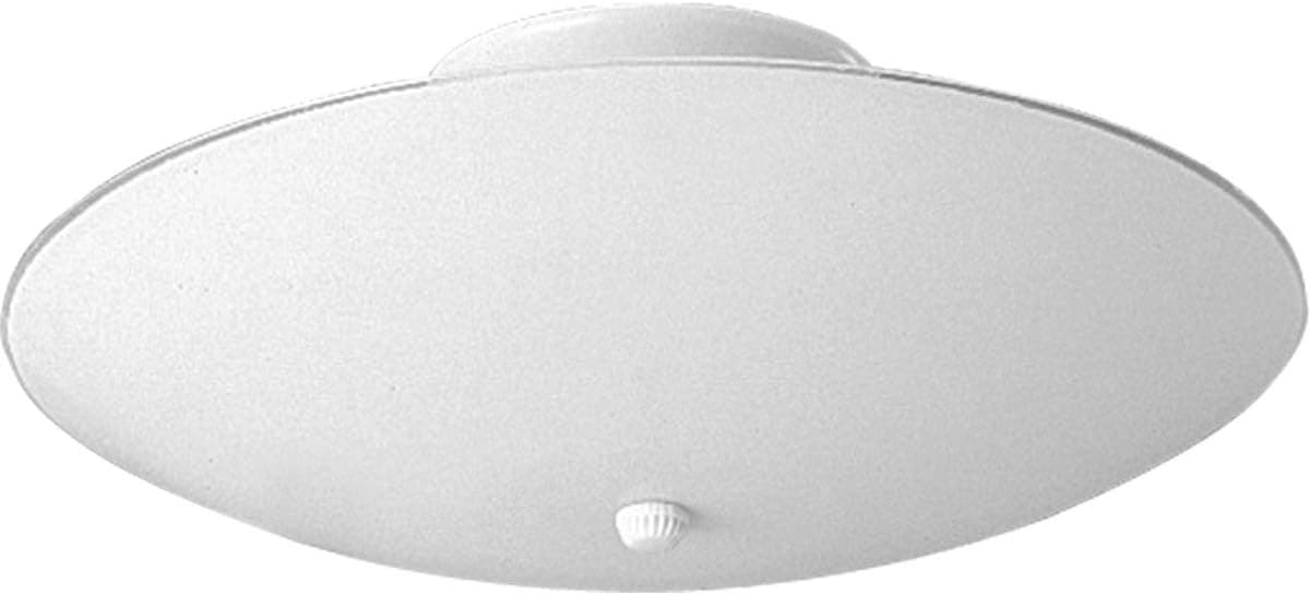 Progress Lighting P4609-30 Lighting Accessory, 12-Inch Diameter x 5-1/2-Inch Height, White