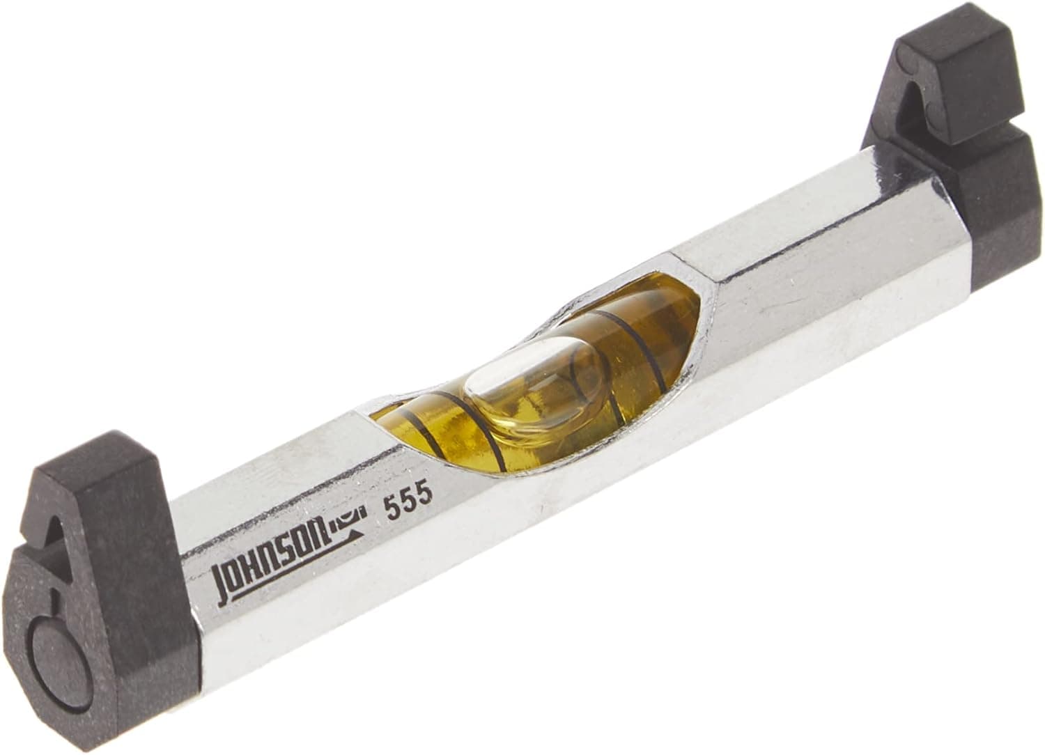 Johnson Level & Tool 555 Aluminum Line Level, 3", Silver, 1 Level