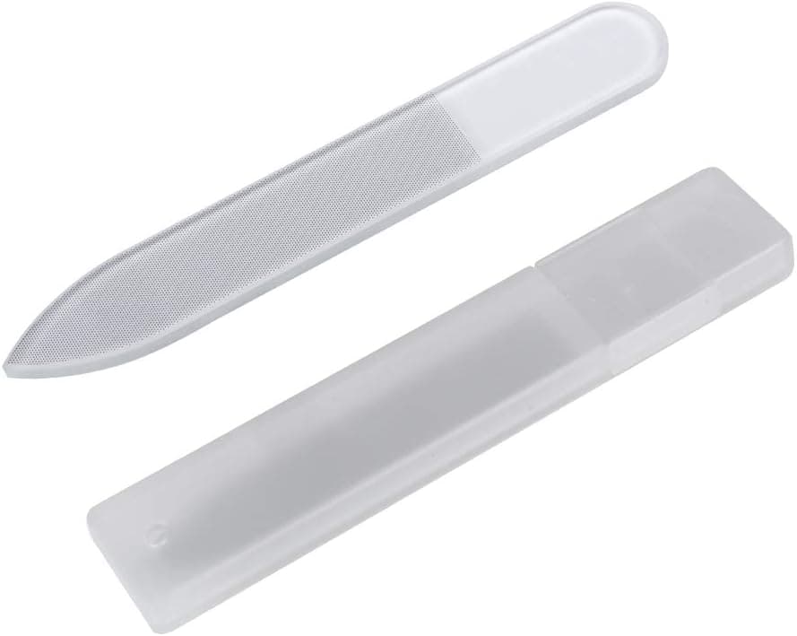 BEPHOLAN Nail File Acrylic Double Side Nail File Metal File Buffer Fingernails Toenails Manicure Files for Salon and Home