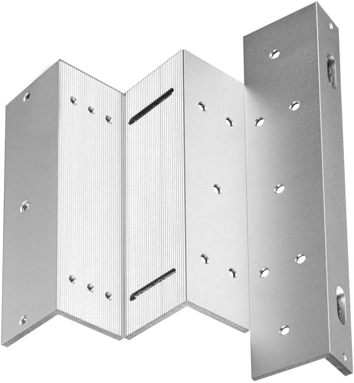 BSTUOKEY ZL Bracket Support for 180kg 280kg 350kg 500kg Electric Magnetic Door Lock ZL Bracket Holder Magnetic Lock Bracket (180ZL)